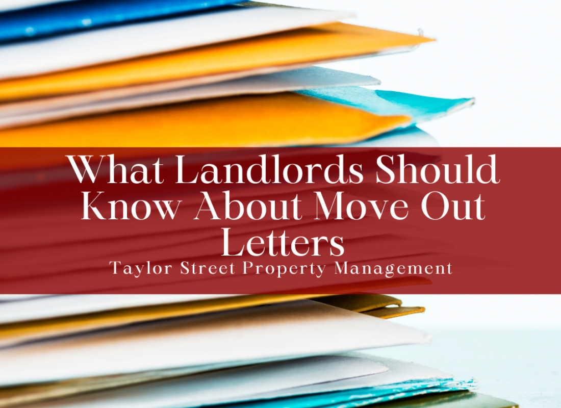 What Landlords Should Know About Move Out Letters